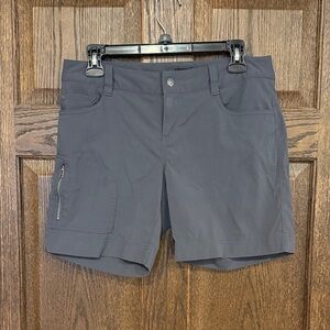 Women’s Prana Gray Cargo Shorts